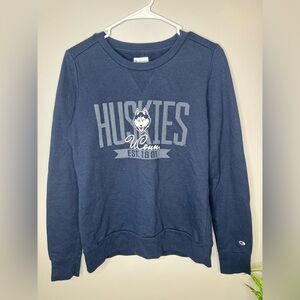 Champion Navy Blue Huskies Sweater